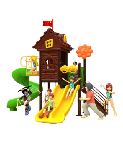 ชุด Wood house slide